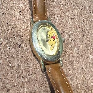 Disney Gold and Brown Watch